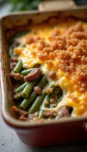 Discover the Twist: Green Bean Casserole with Chorizo