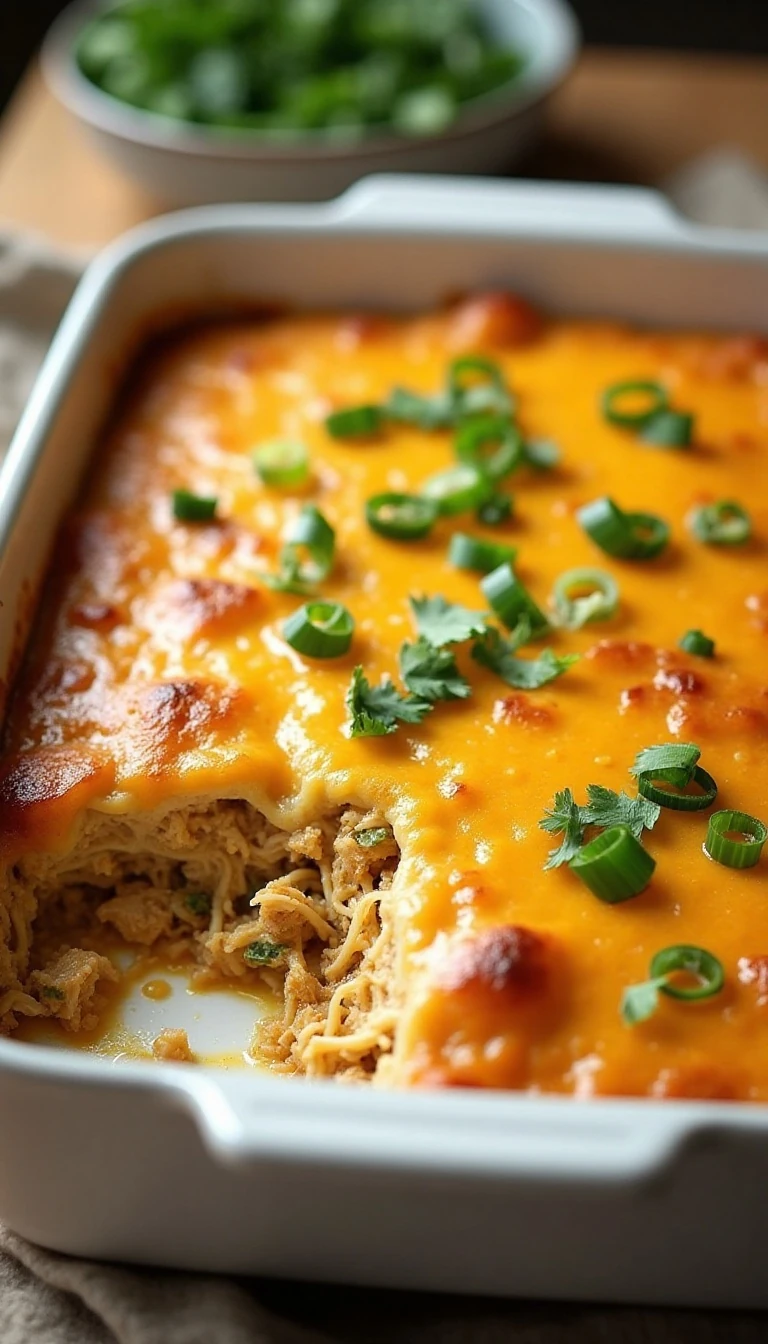 Green Chile Chicken Casserole Everyone Will Love