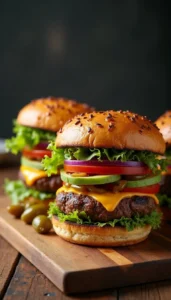 Smoky Grilled Chipotle Burger Recipe with a Kick