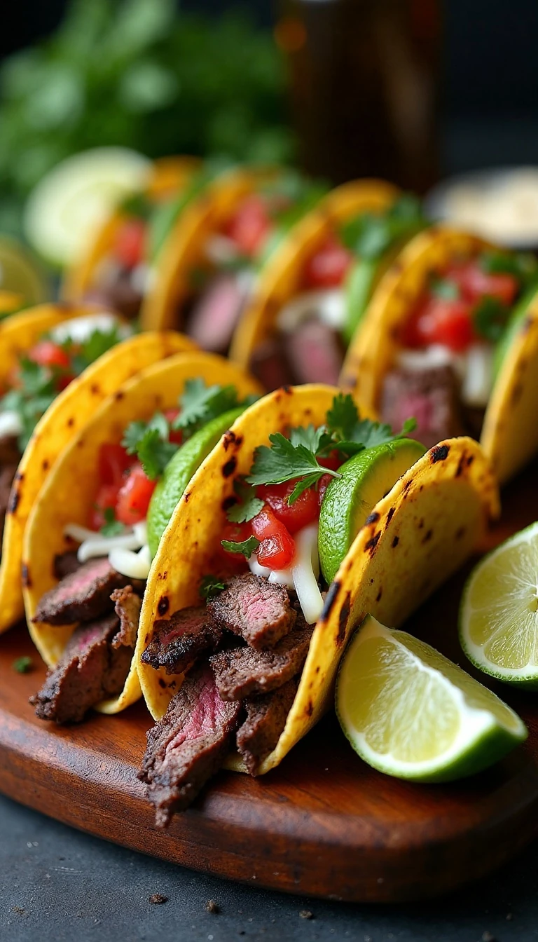 Grilled Flank Steak Tacos Bursting With Flavor