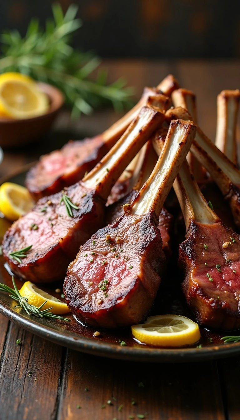 Juicy Grilled Lamb Chops Recipe (Easy & Flavorful)