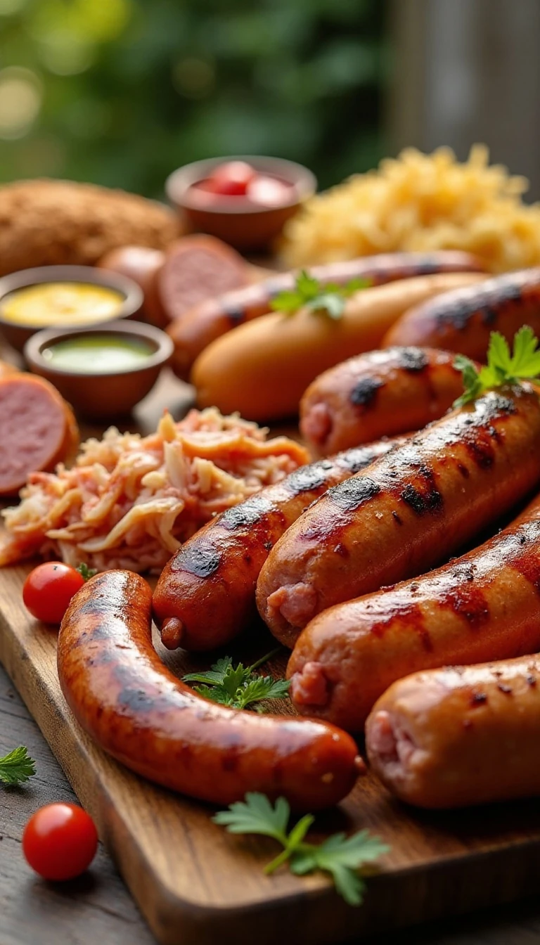 How to Set Up the Ultimate Grilled Sausage Bar for a Crowd
