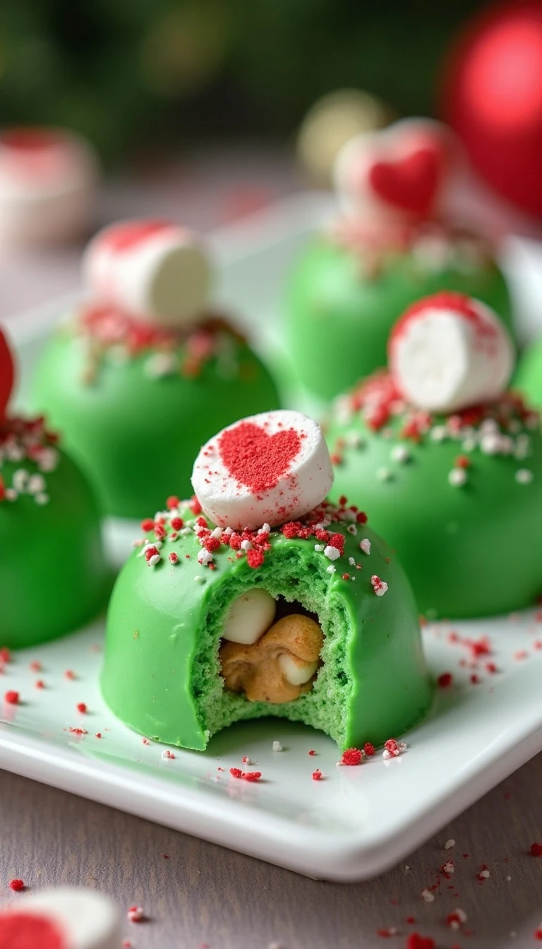 Grinch Rocky Road Candy: A Festive No-Bake Treat