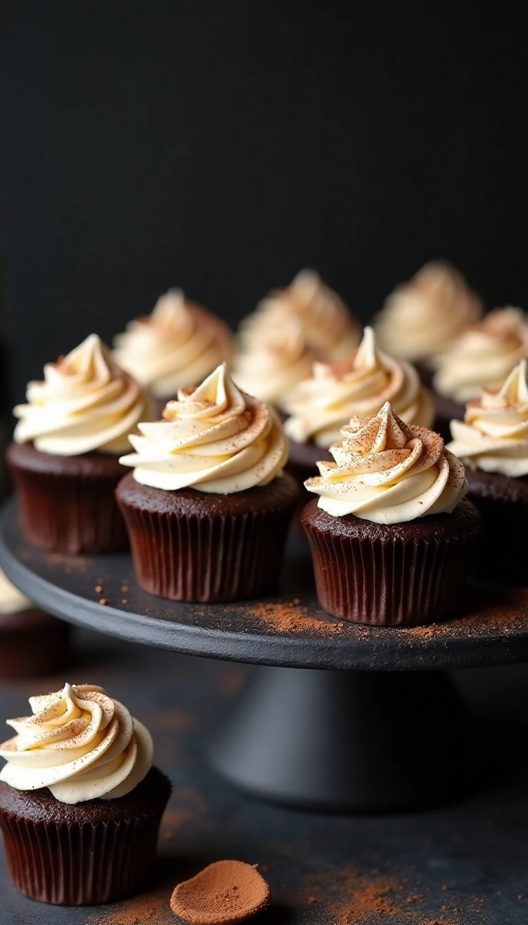 Guinness Cupcakes with Sweet Cream Frosting Recipe