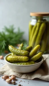 Crispy Homemade Half-Sour Pickles Recipe