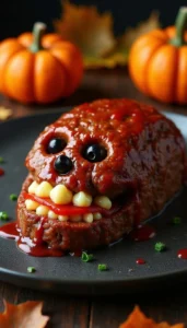 Spooky and Delicious Halloween Meatloaf Recipe