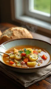 Easy Ham and Cabbage Soup Recipe for Cozy Meals