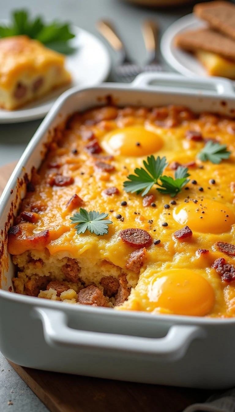 Easy Hashbrown Breakfast Casserole Recipe