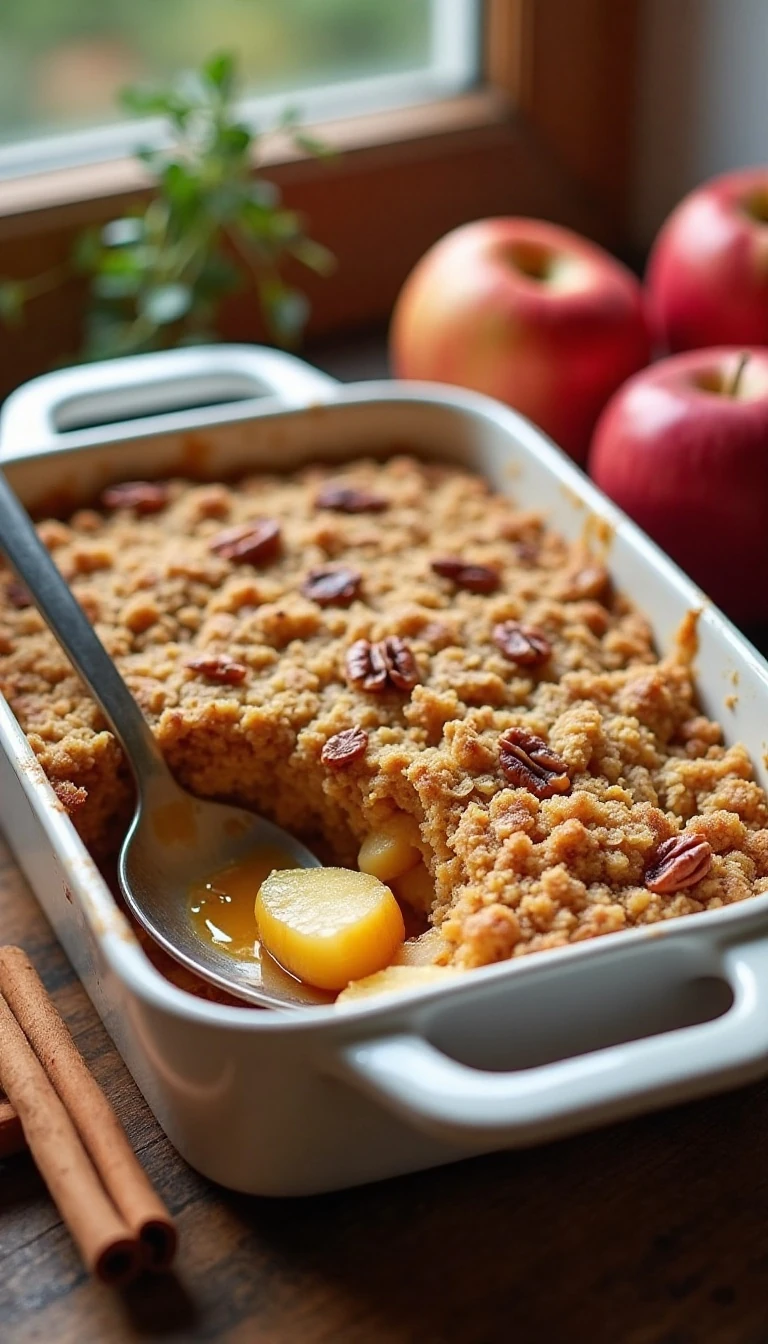 Healthy Apple Crisp Recipe (Easy & Guilt-Free)