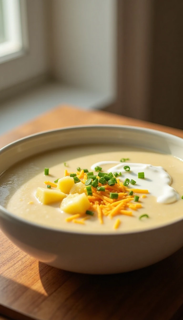 Healthy Potato Soup Recipe (Easy & Creamy!)