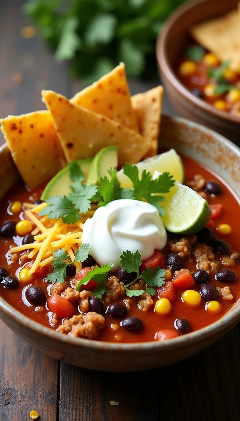 Healthy Taco Soup Recipe