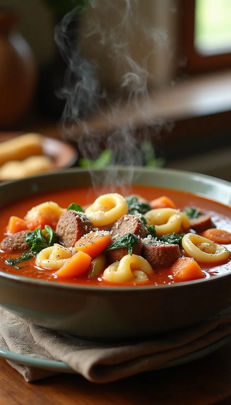 Hearty Tortellini Soup Recipe for Cozy Nights