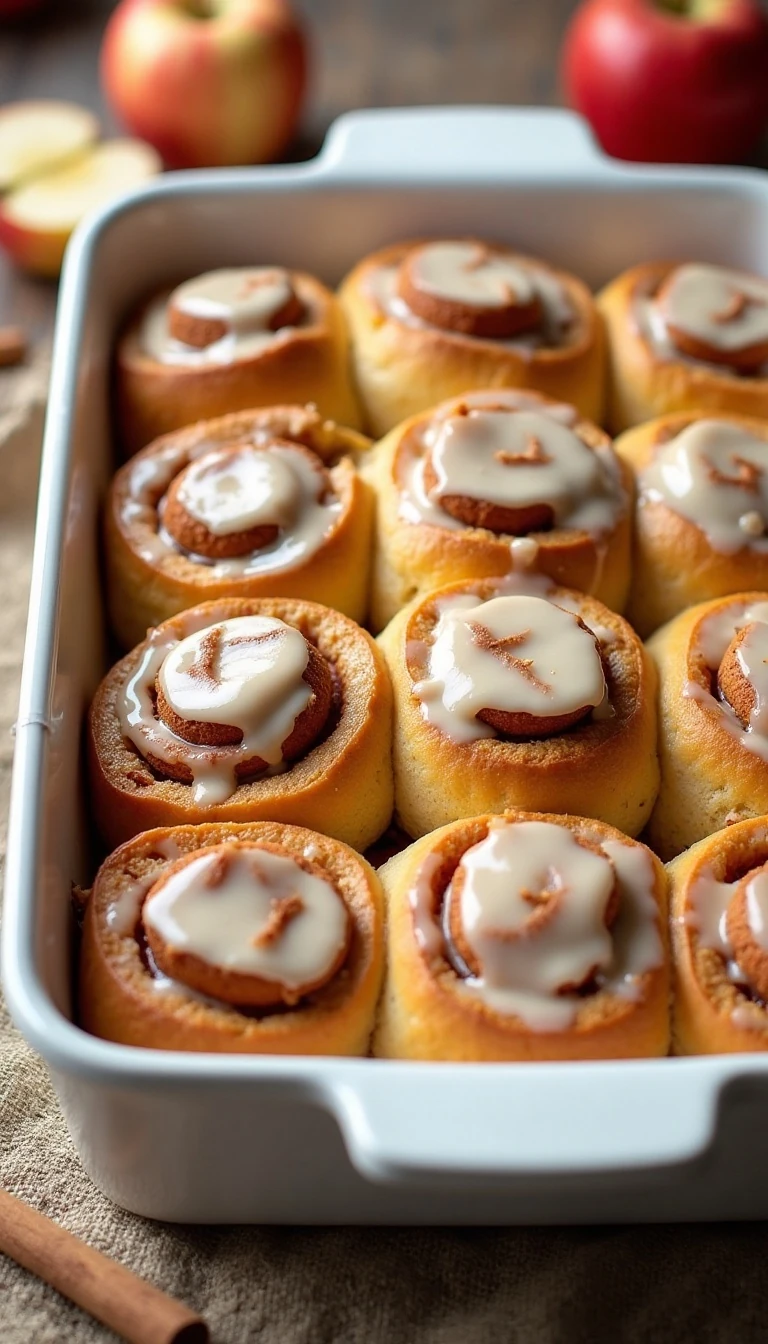 Heavenly Pumpkin and Spiced Apple Cinnabons Recipe