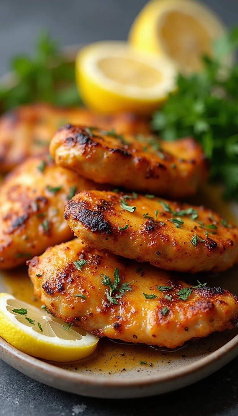 Herb and Honey Grilled Chicken Tenders Recipe