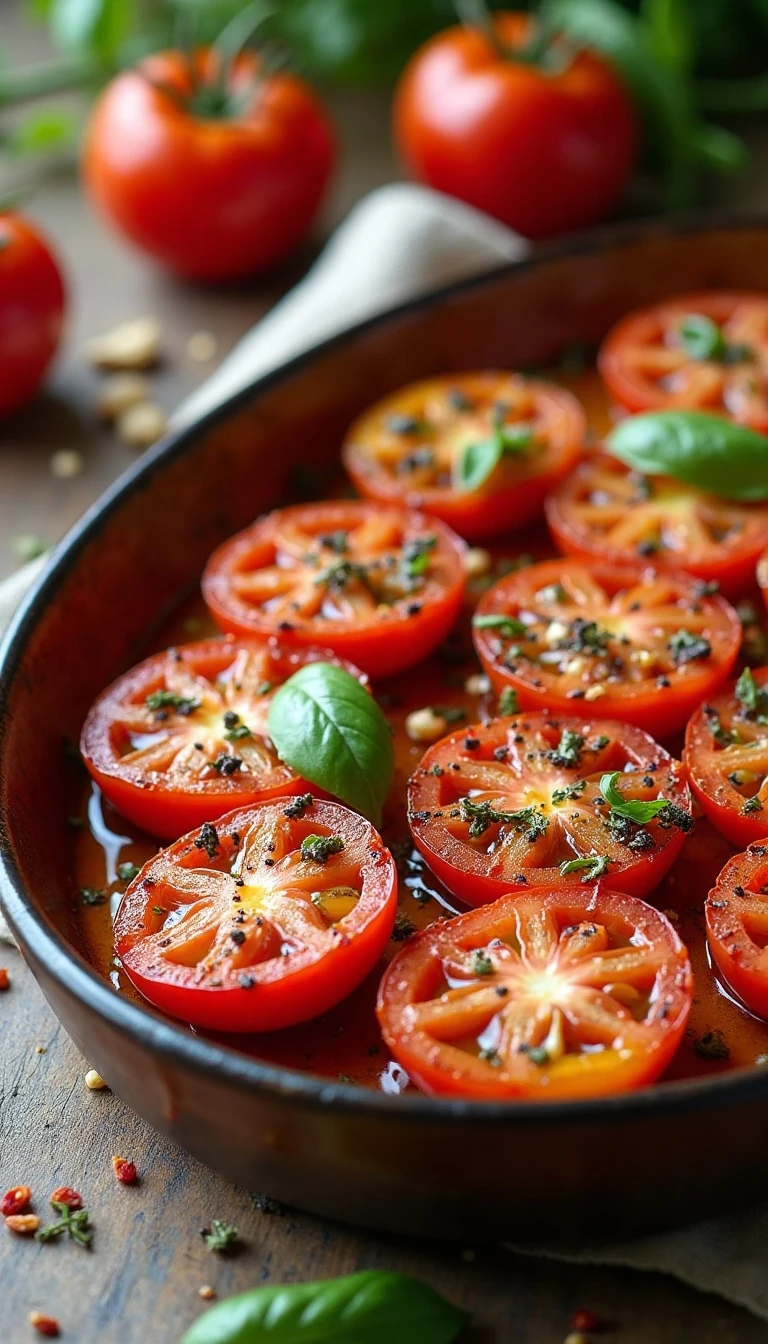 Herb-Roasted Tomatoes Recipe: Simple, Flavorful Side Dish