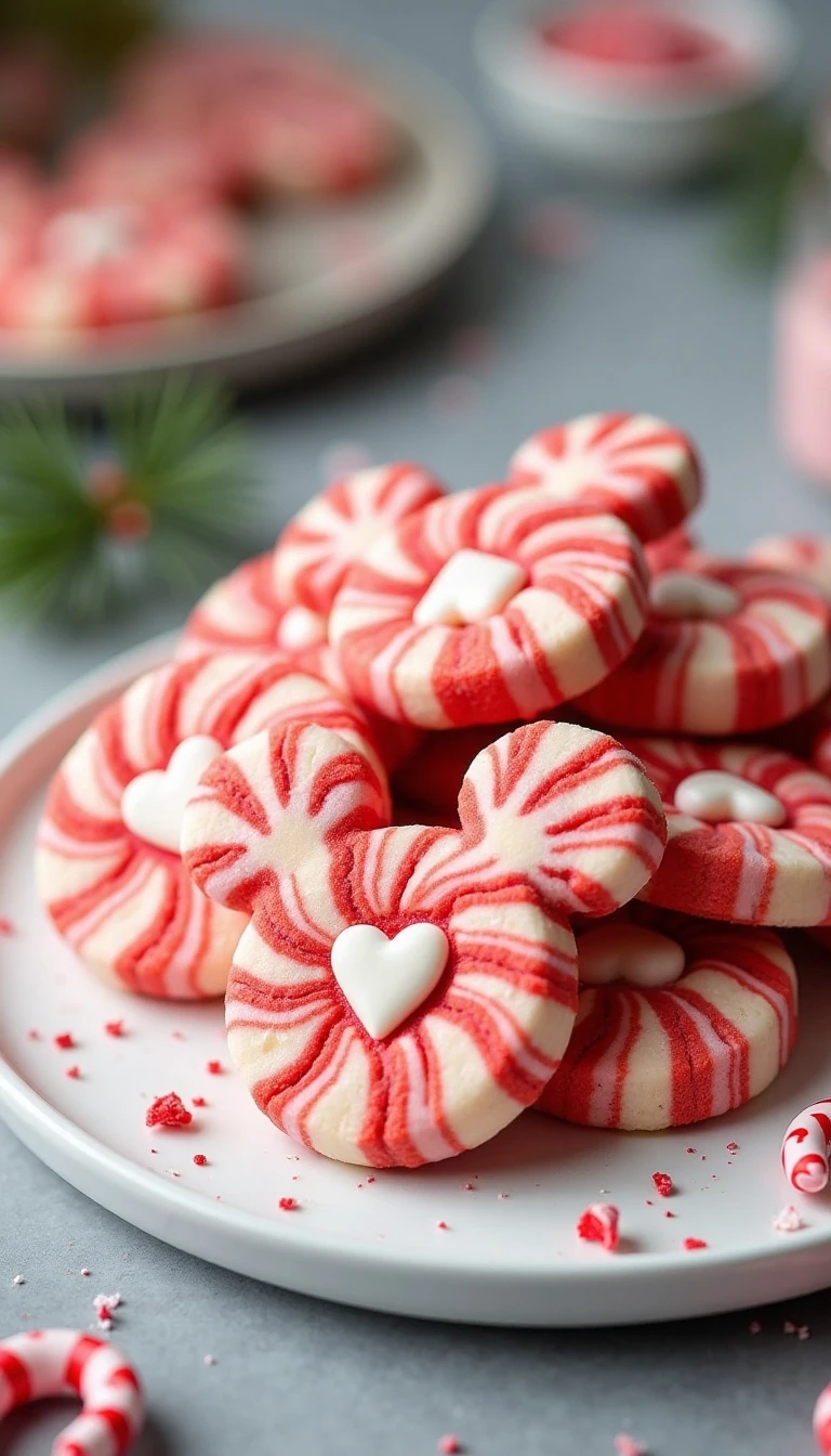 Hidden Mickey Candy Cane Cookies Recipe: A Magical Disney Christmas Treat