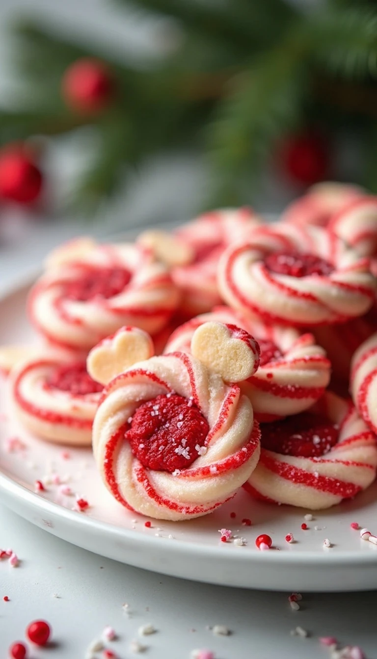Easy Hidden Mickey Candy Cane Cookies Recipe