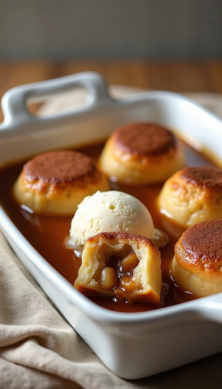 Old-Fashioned Homemade Apple Dumplings Recipe