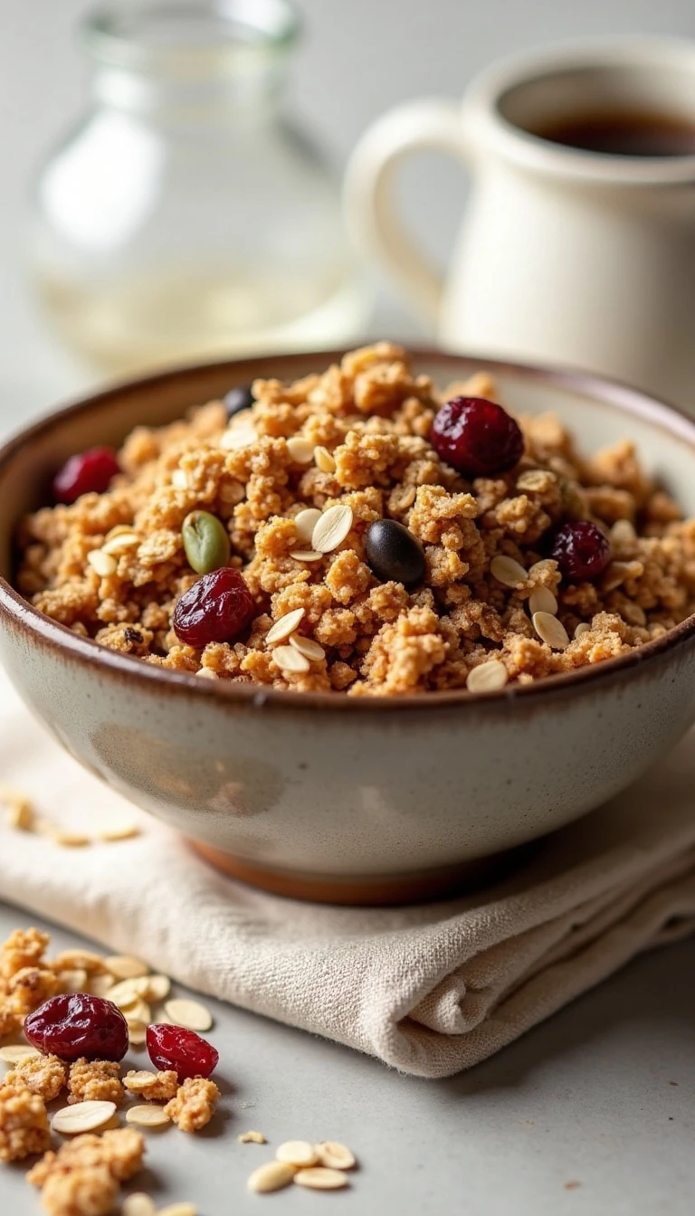 Homemade Baked Granola: Easy, Crunchy & Delicious