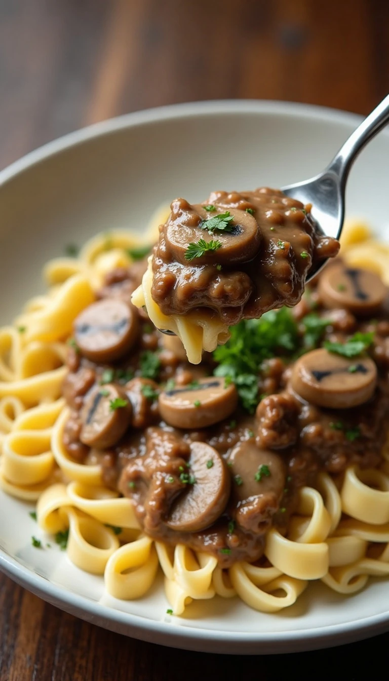 Easy Homemade Beef Stroganoff Recipe