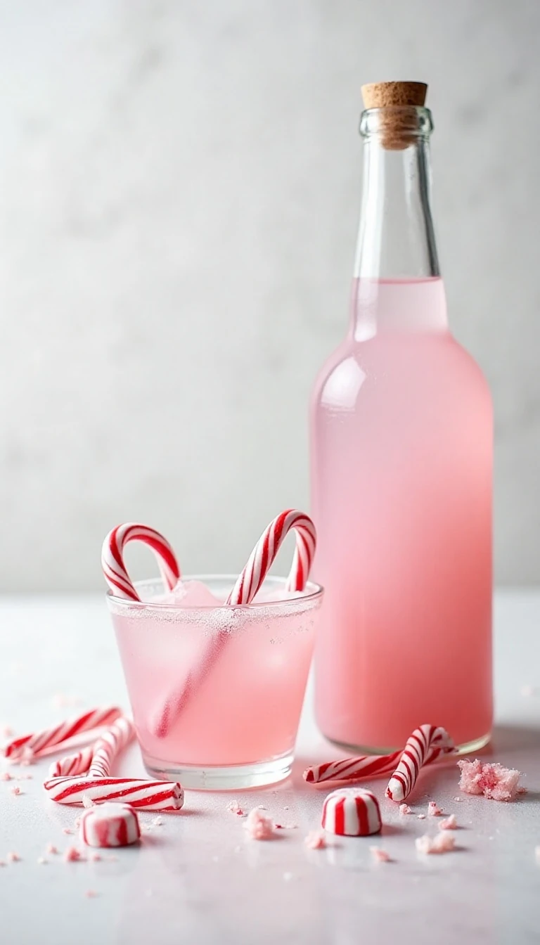 Easy Homemade Candy Cane Vodka Recipe
