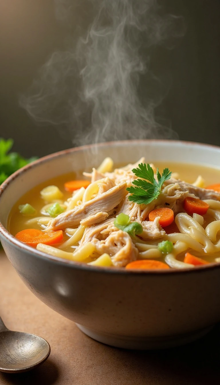 Homemade Chicken Noodle Soup That Everyone Loves