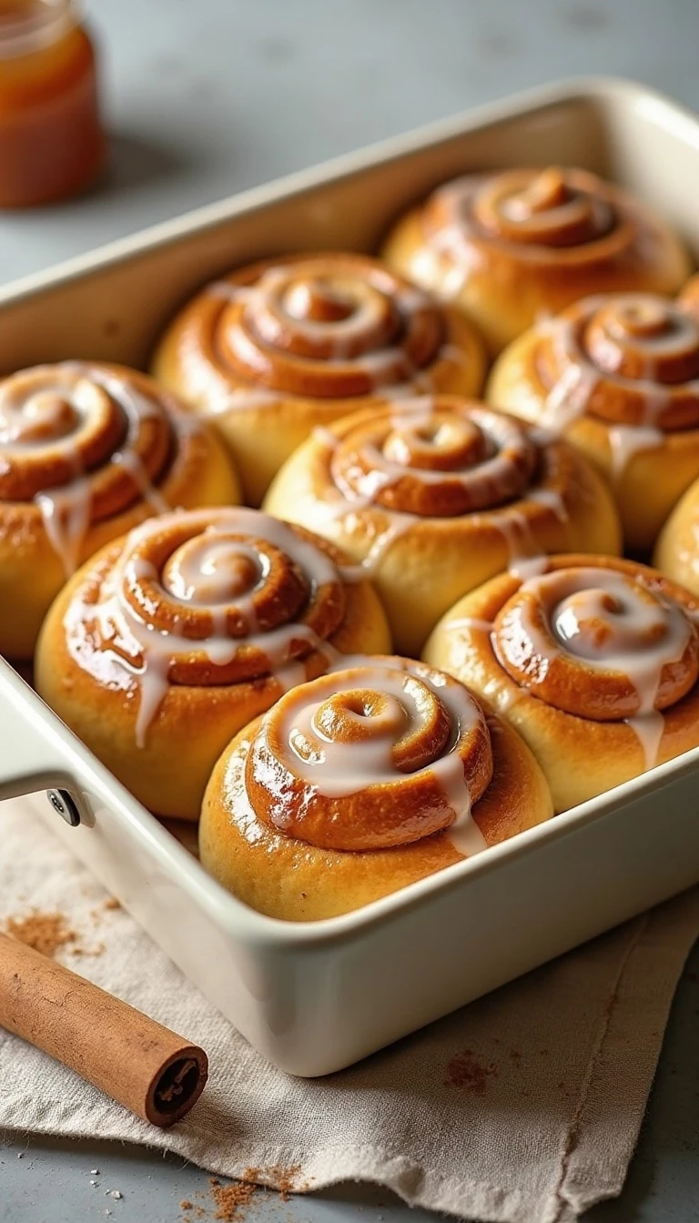 Easy Homemade Honey Buns Recipe