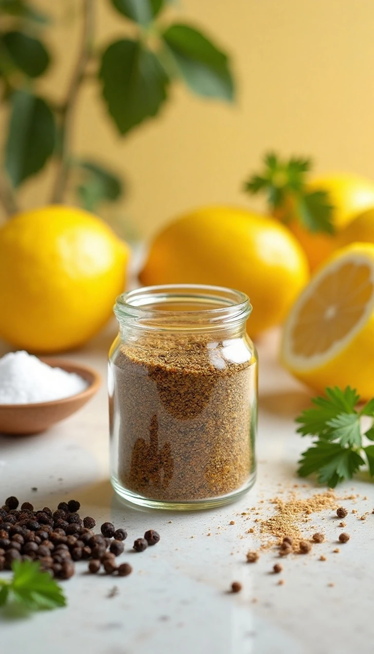 Easy Zesty Homemade Lemon Pepper Seasoning Recipe