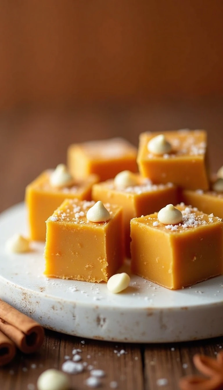 Easy Homemade Pumpkin Fudge Recipe for Fall