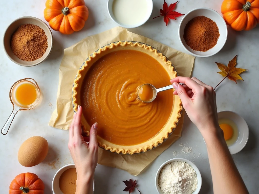 Ingredients for homemade pumpkin pop-tarts
