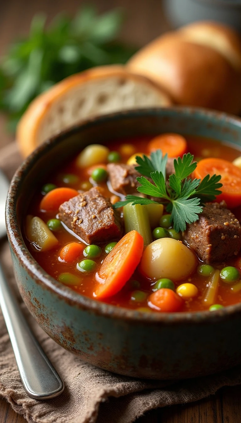 Homemade Vegetable Beef Soup Everyone Will Love