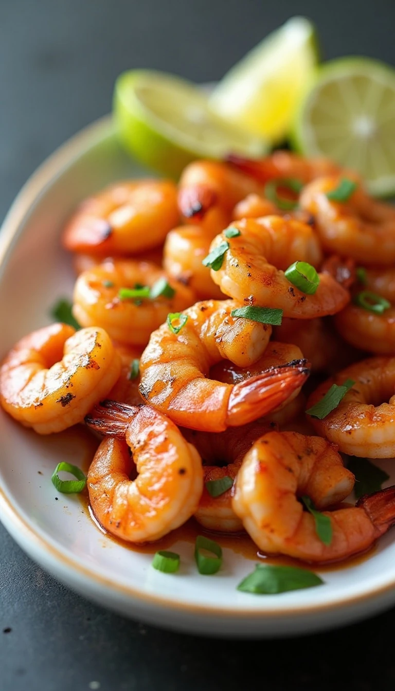 Sweet and Spicy Honey Cajun Grilled Shrimp Recipe