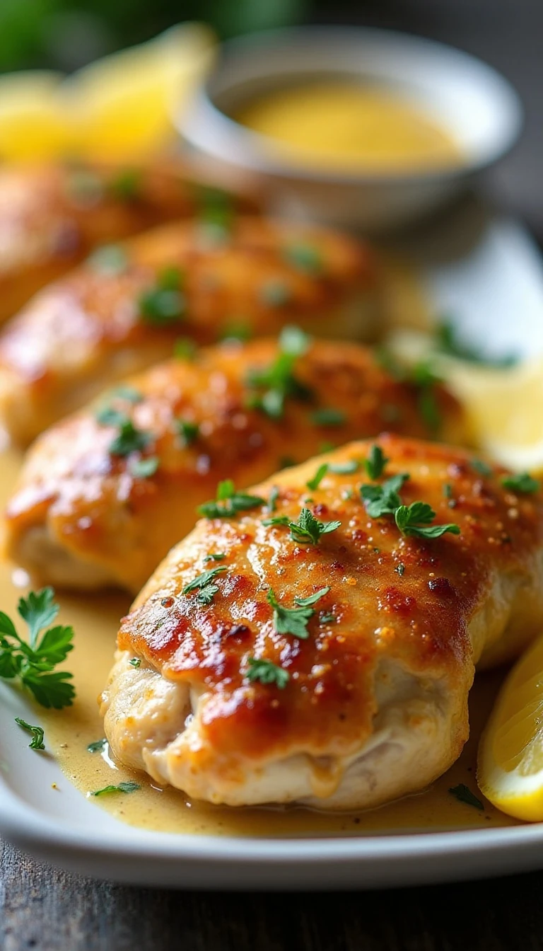 Easy Honey Dijon Garlic Chicken Breasts Recipe