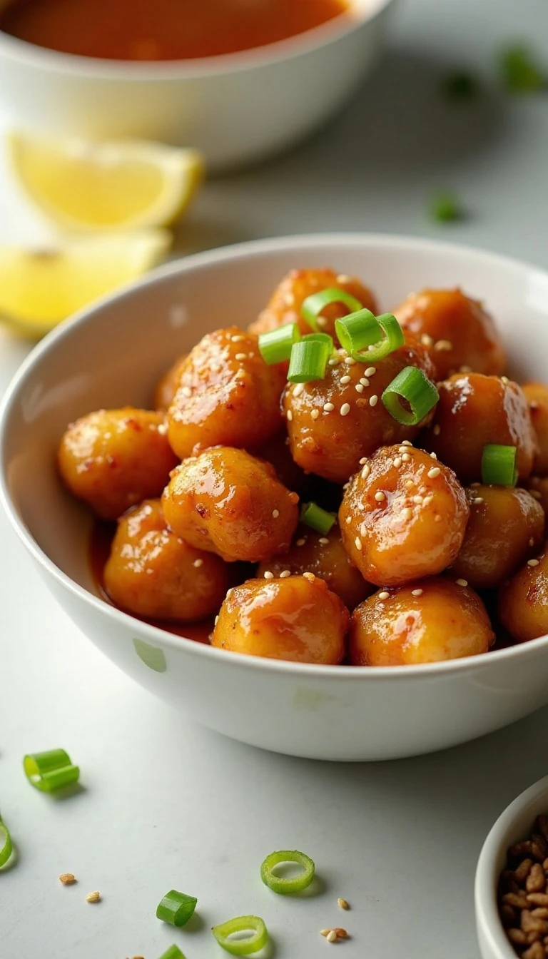 Easy Honey Garlic Chicken Bites Recipe
