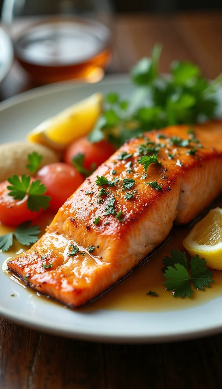 Easy Honey Garlic Salmon in Foil Recipe