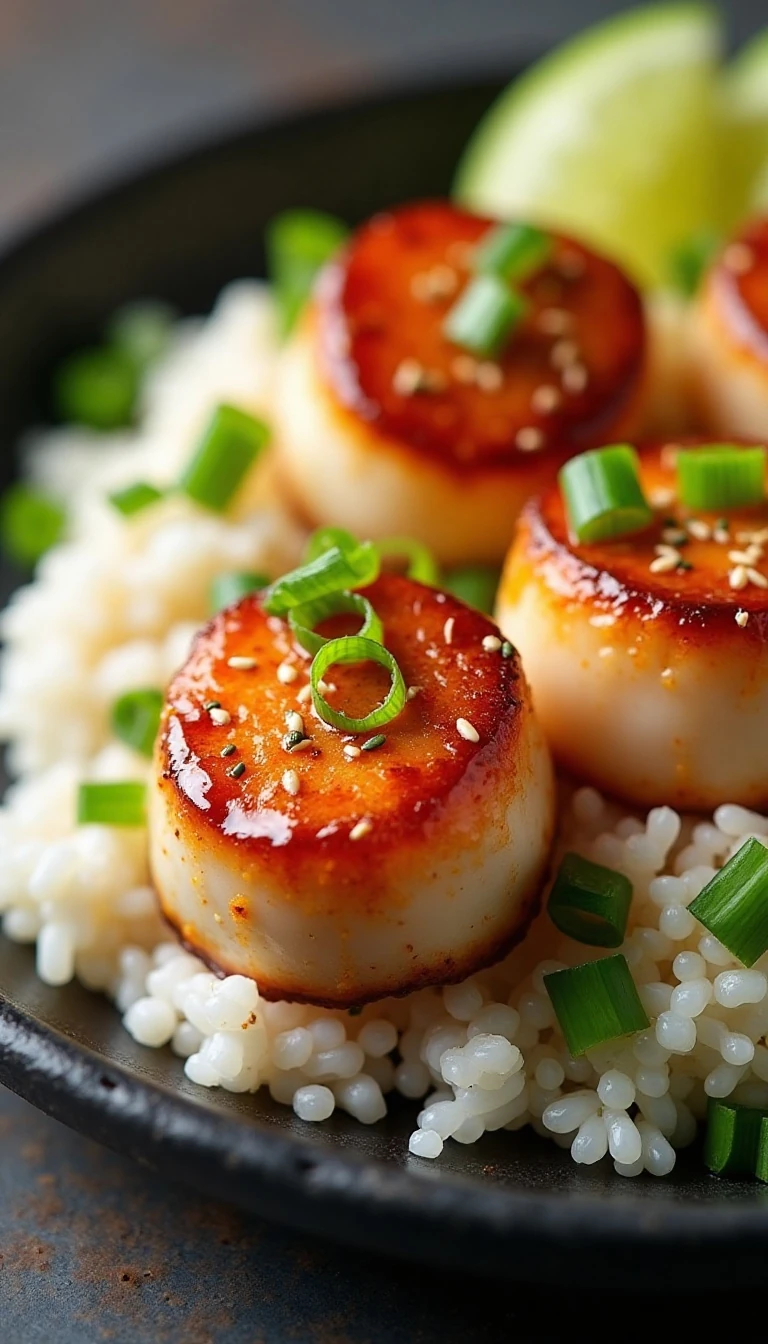 Honey Sriracha Scallops Recipe: Sweet, Spicy Perfection