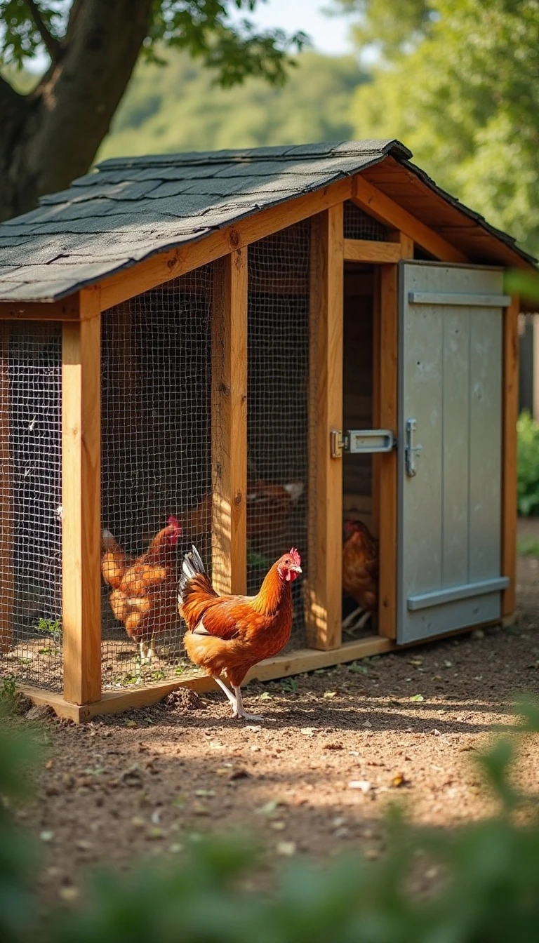 How to Build a Chicken Run That Keeps Hens Safe