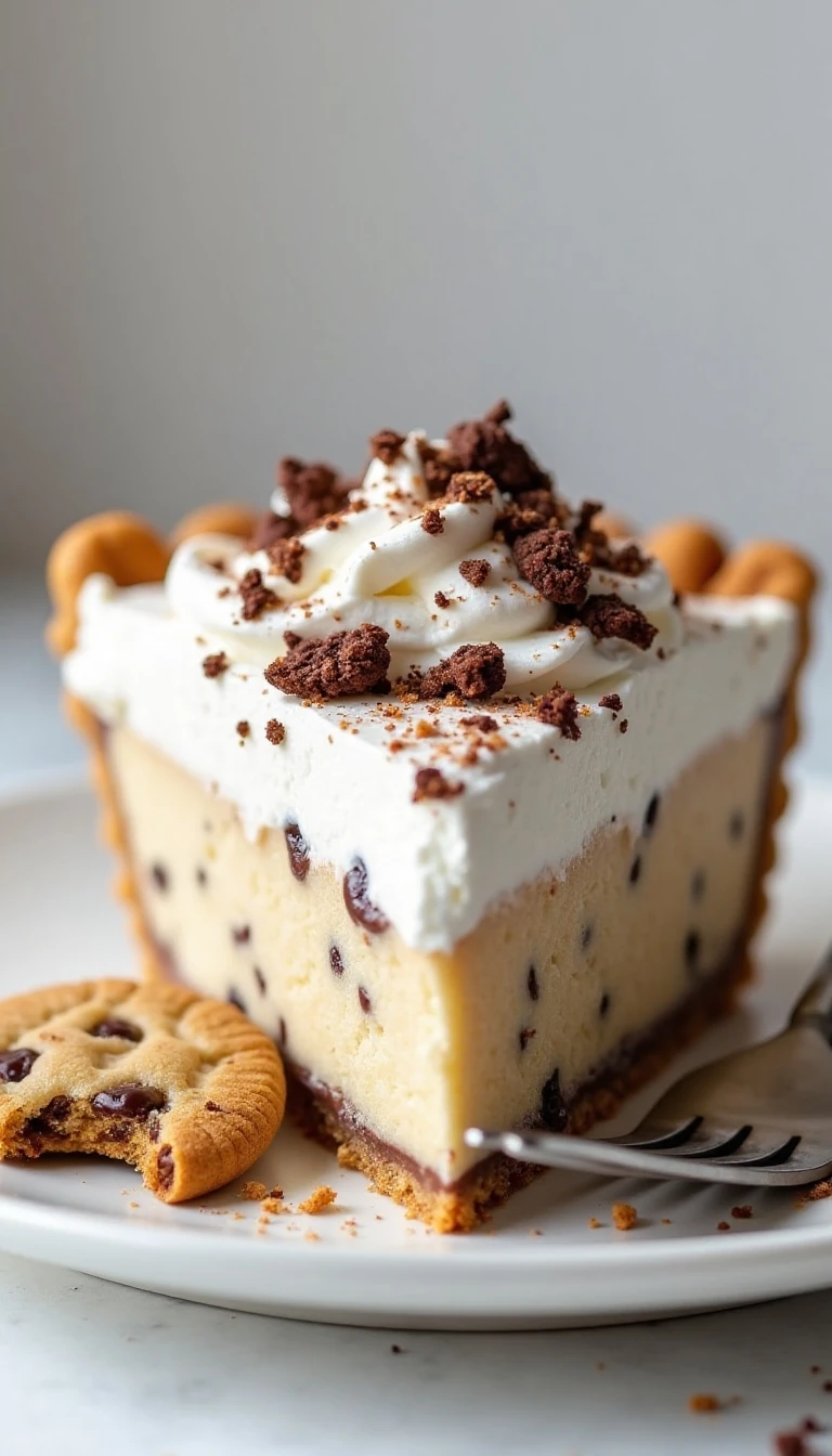 How to Make an Easy Chocolate Chip Cookie Icebox Pie