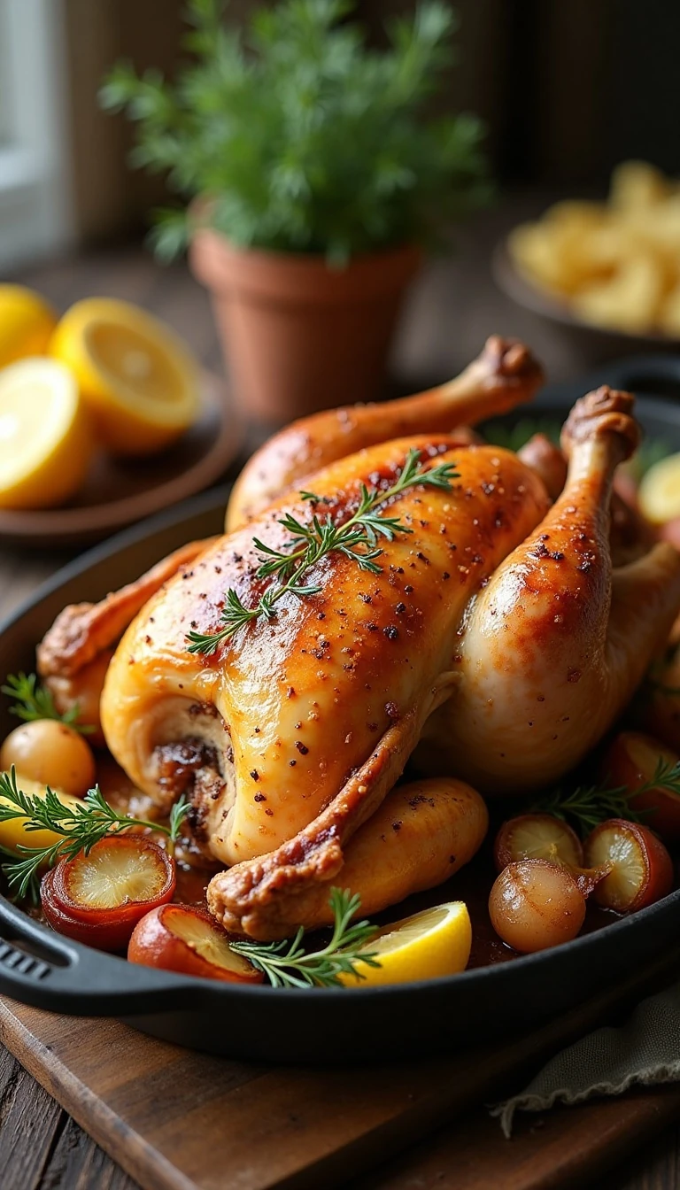 How to Make a Whole Chicken in the Slow Cooker