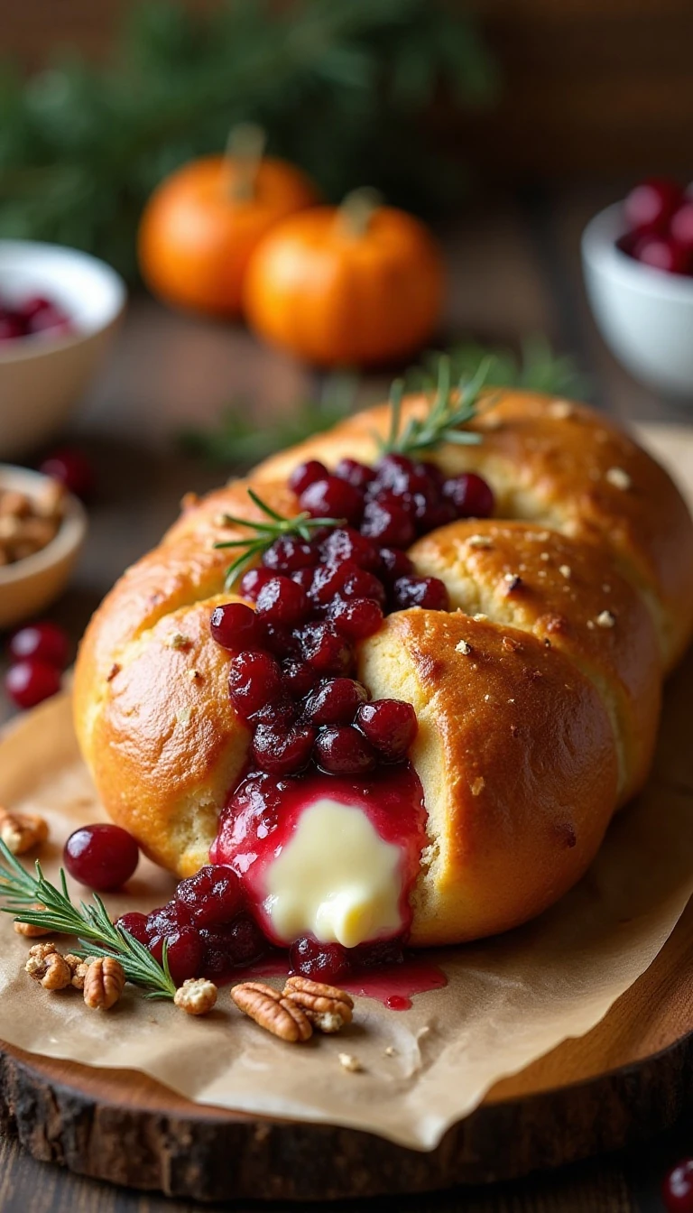 How to Make Delicious Cranberry Brie Bread