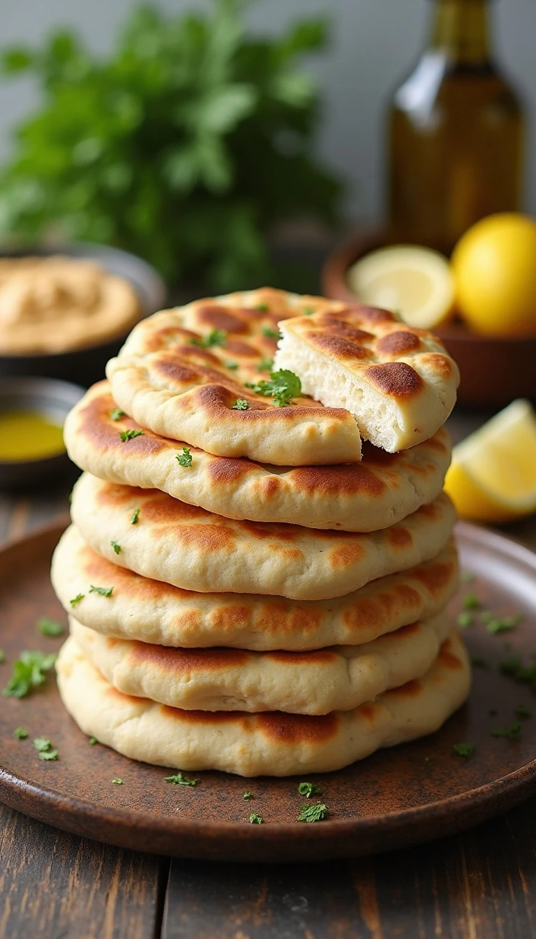 How to Make Homemade Pita Bread (Easy & Fluffy)
