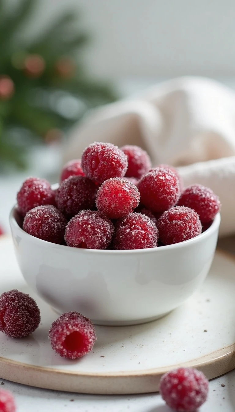 How to Make Easy Sugared Cranberries Recipe