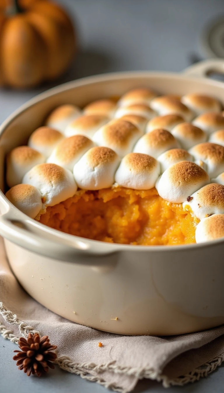 How to Make Sweet Butternut Squash With Marshmallows