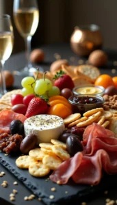 How to Make the Ultimate New Year's Eve Snack Board