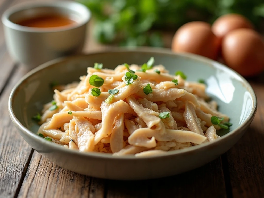 Tender pre-cooked chicken ready for dinner recipes