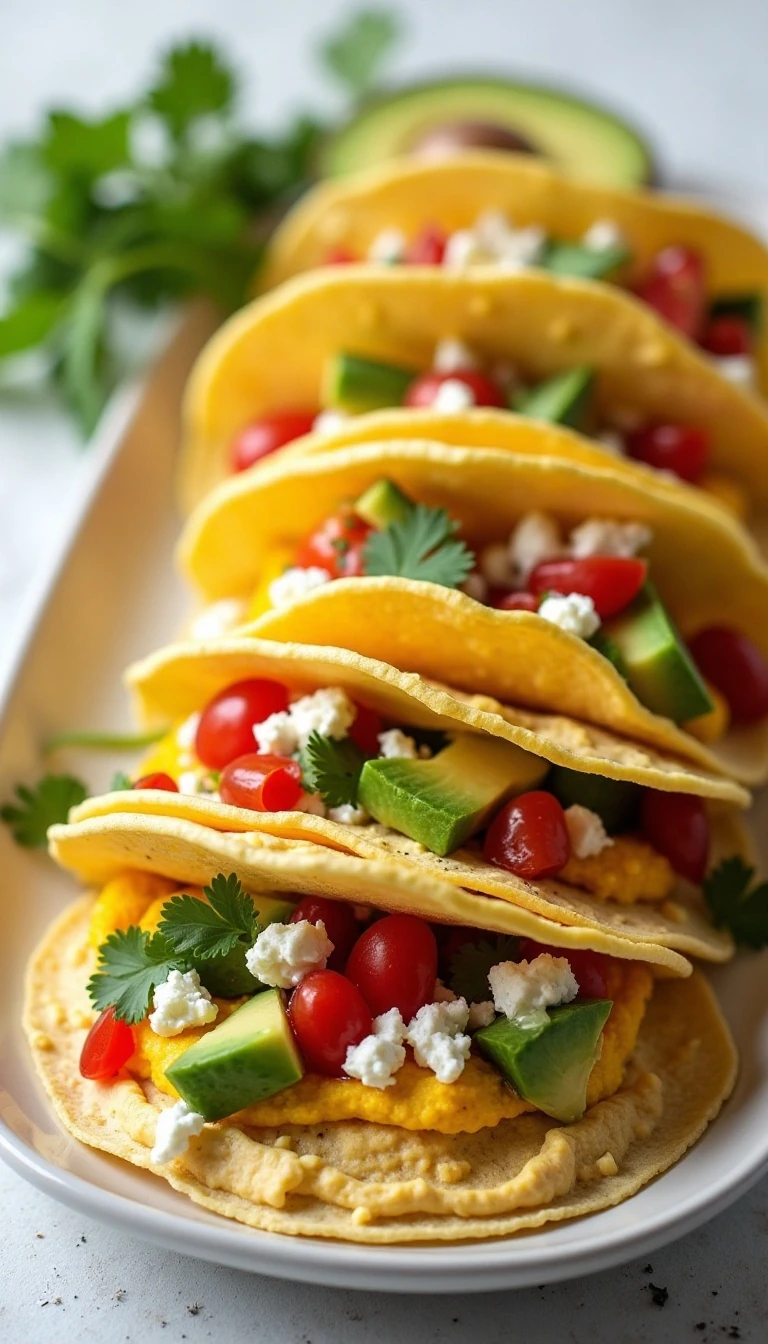 Hummus Breakfast Tacos Recipe: Easy 20-Minute Morning Tacos