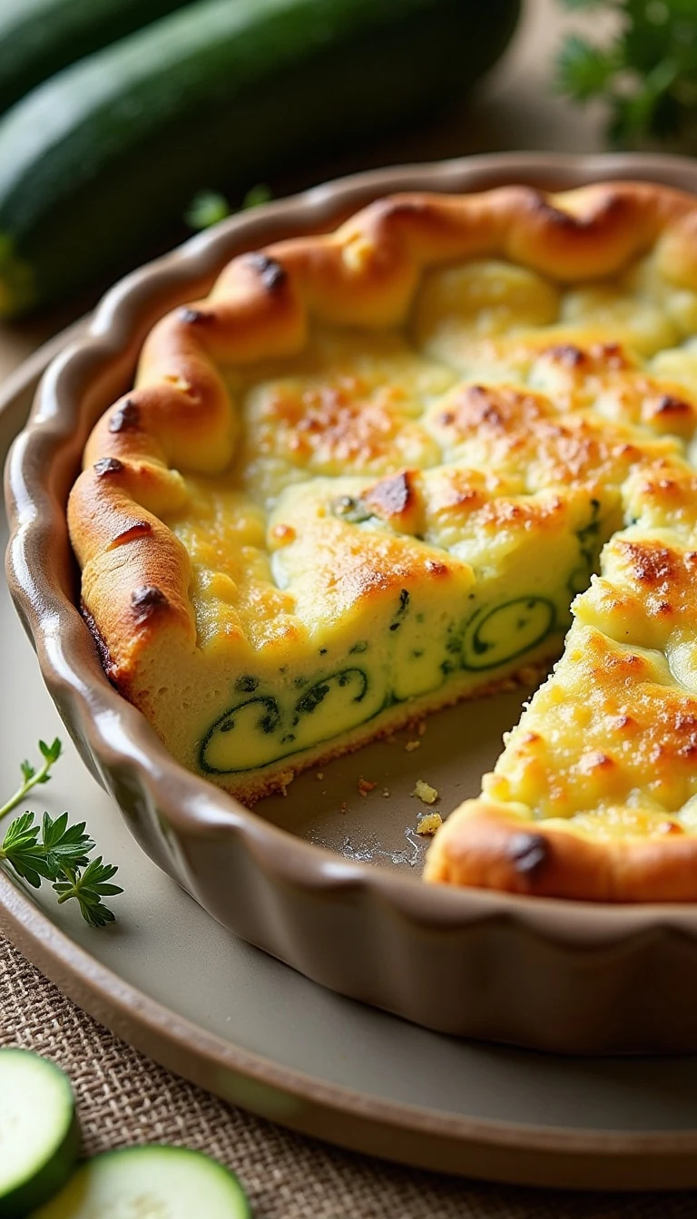 Impossible Zucchini Pie: The Easy Crustless Recipe That Works Every Time
