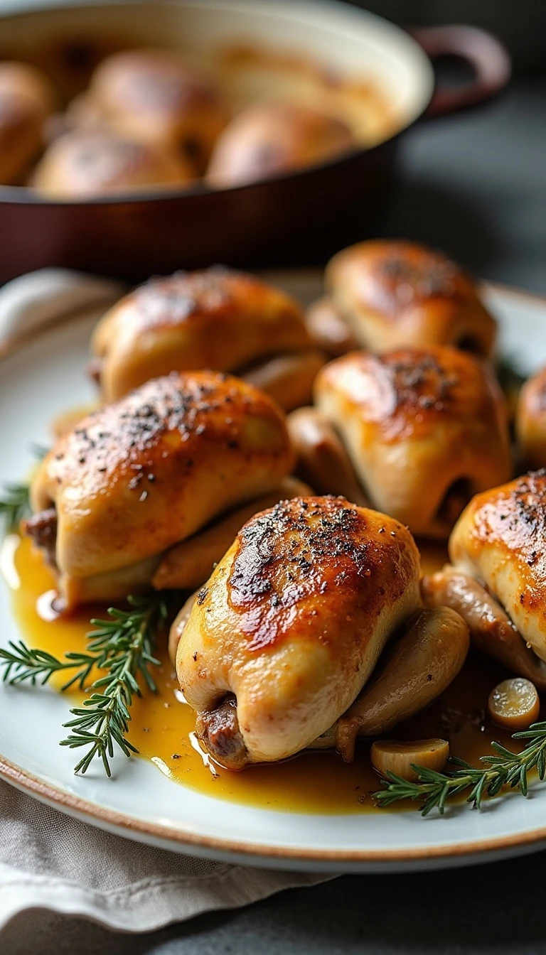 Ina Garten's Mustard-Roasted Chicken Recipe