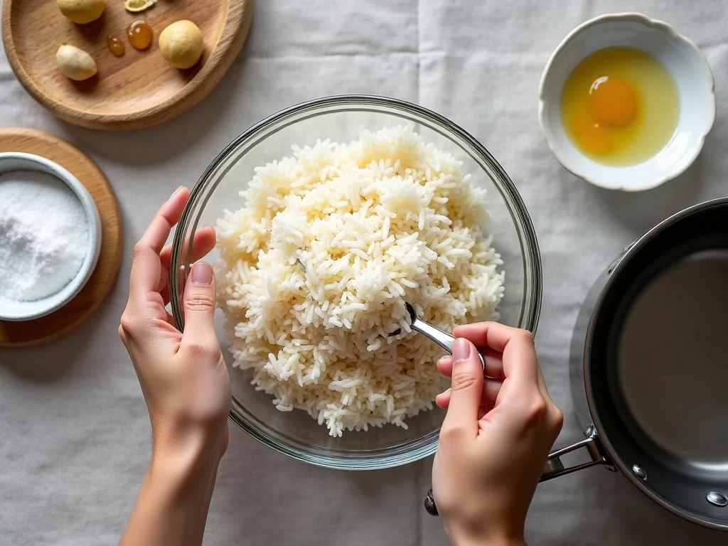 Ingredients for Indian basmati rice