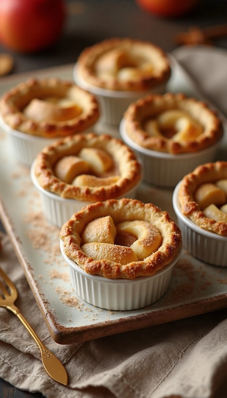 Individual Apple Pies for Easy, Cozy Desserts